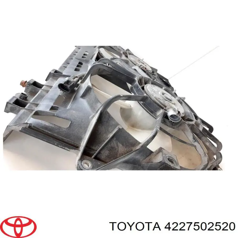 Диффузор радиатора охлаждения в сборе с мотором и крыльчаткой Toyota 4227502520 цена, от 74.77 USD