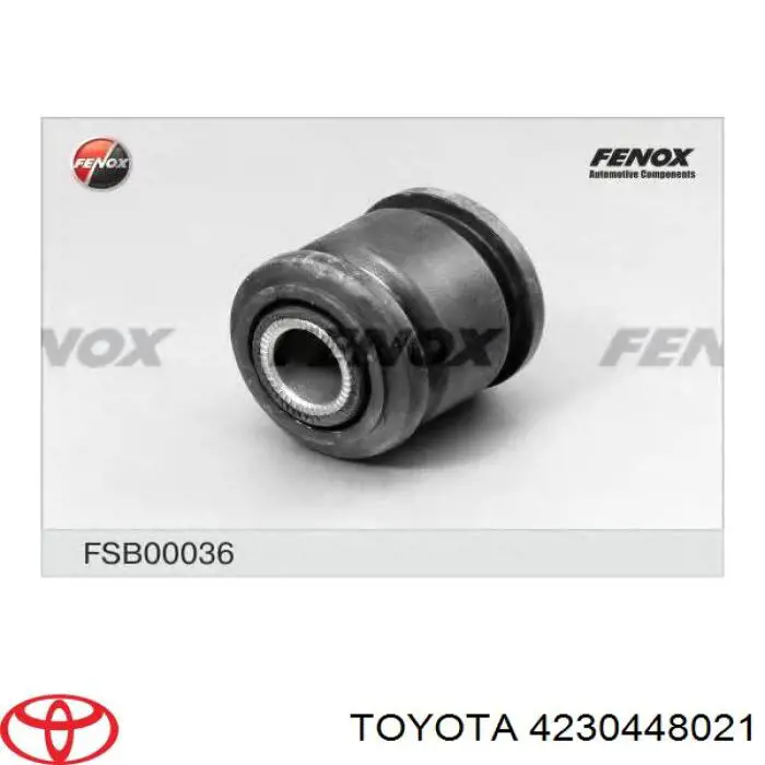 Цапфа (поворотный кулак) задний правый 4230448021 Toyota