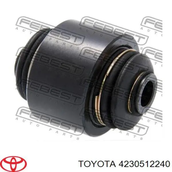 Цапфа (поворотный кулак) задний левый 4230512240 Toyota