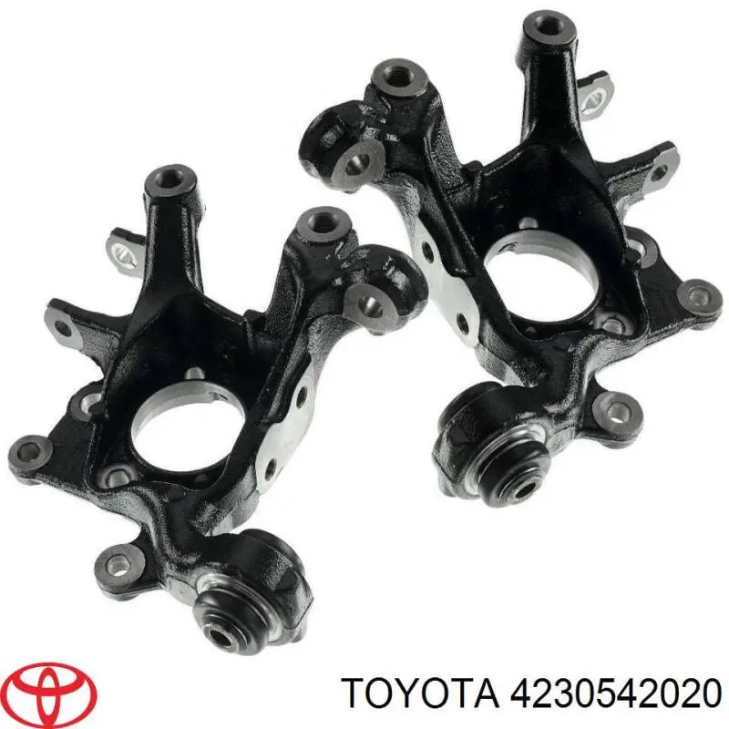 Цапфа (поворотный кулак) задний левый Toyota 4230542020