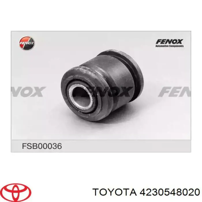 4230548021 Toyota pino moente (extremidade do eixo traseiro esquerdo)