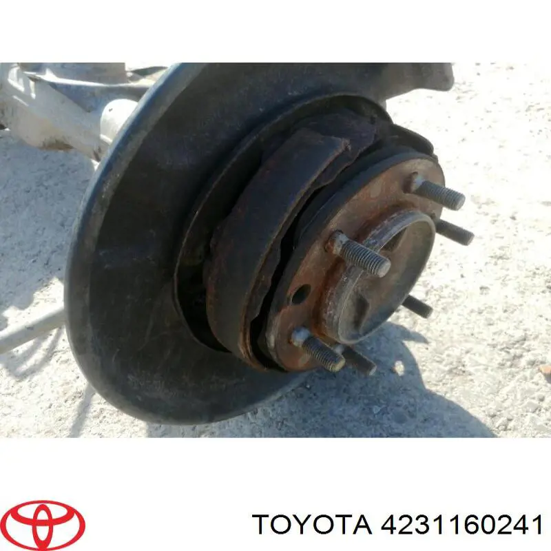  Semieixo traseiro Toyota Land Cruiser PRADO SUV (J150) (2009 - 2026) PRADO