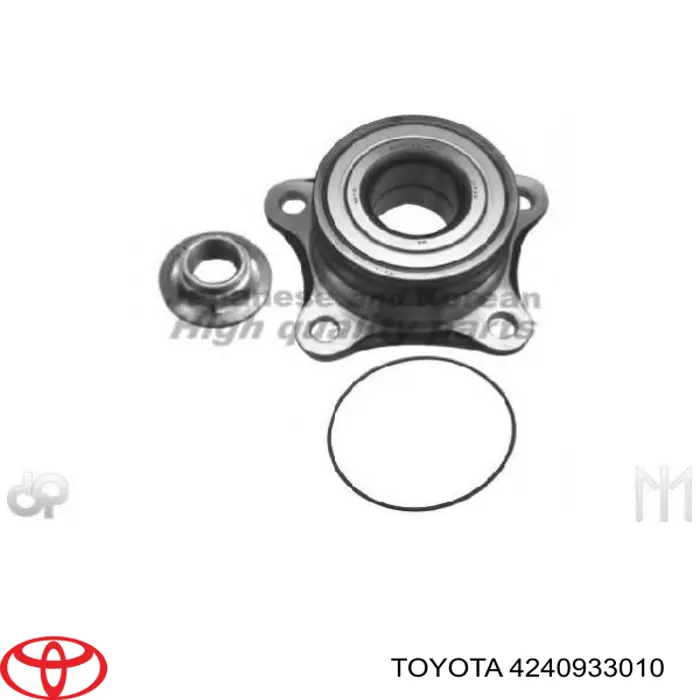 Подшипник задней ступицы 4240933010 Toyota