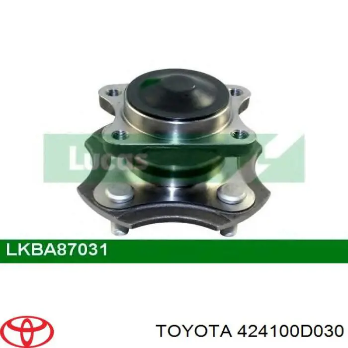 Купить 424100D030 Toyota Задняя шпиндель