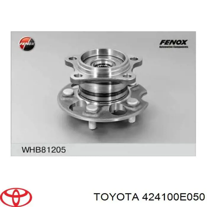 Ступицы задних колес Toyota 424100E050 цена, от 81.19 USD