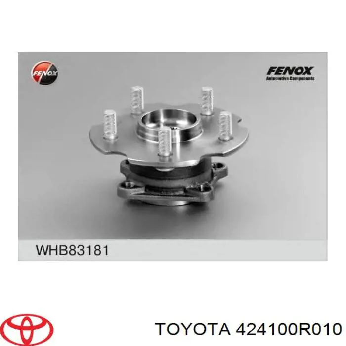 Ступица заднего колеса Toyota 424100R010