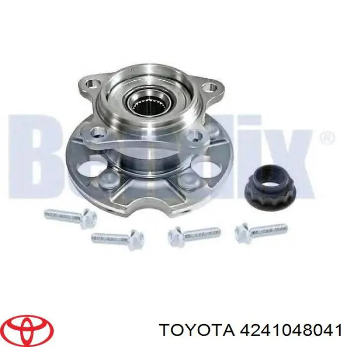 Ступица заднего колеса Toyota 4241048041