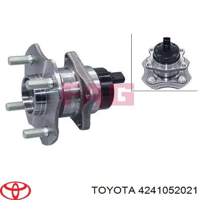 Ступицы задних колес Toyota 4241052021 цена, от 39.29 USD