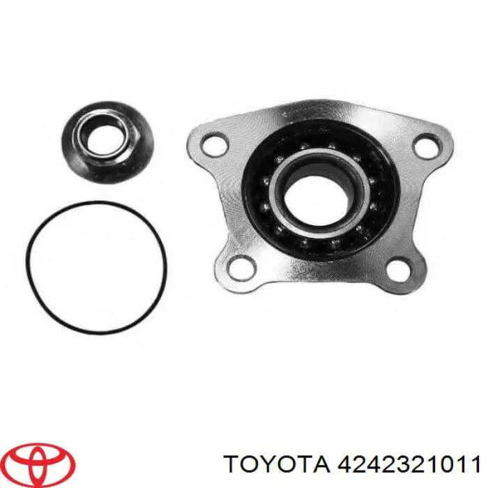 Кольцо стопорное подшипника задней полуоси 4242321011 Toyota