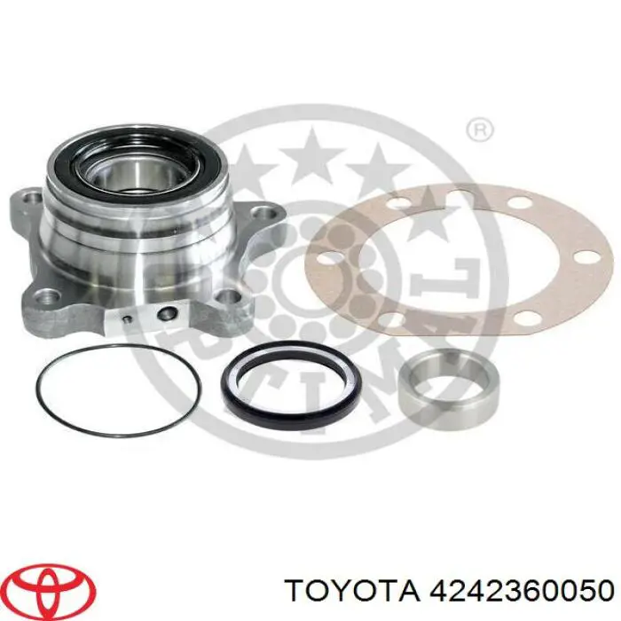 4242360050 Toyota Кольцо стопорное подшипника задней полуоси
