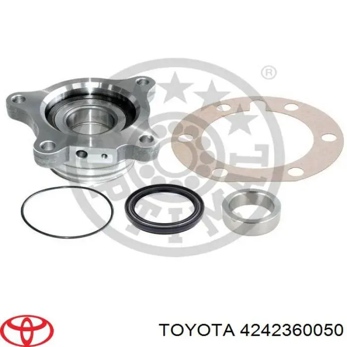 Кольцо стопорное подшипника задней полуоси Toyota 4242360050 цена, от 15.58 USD