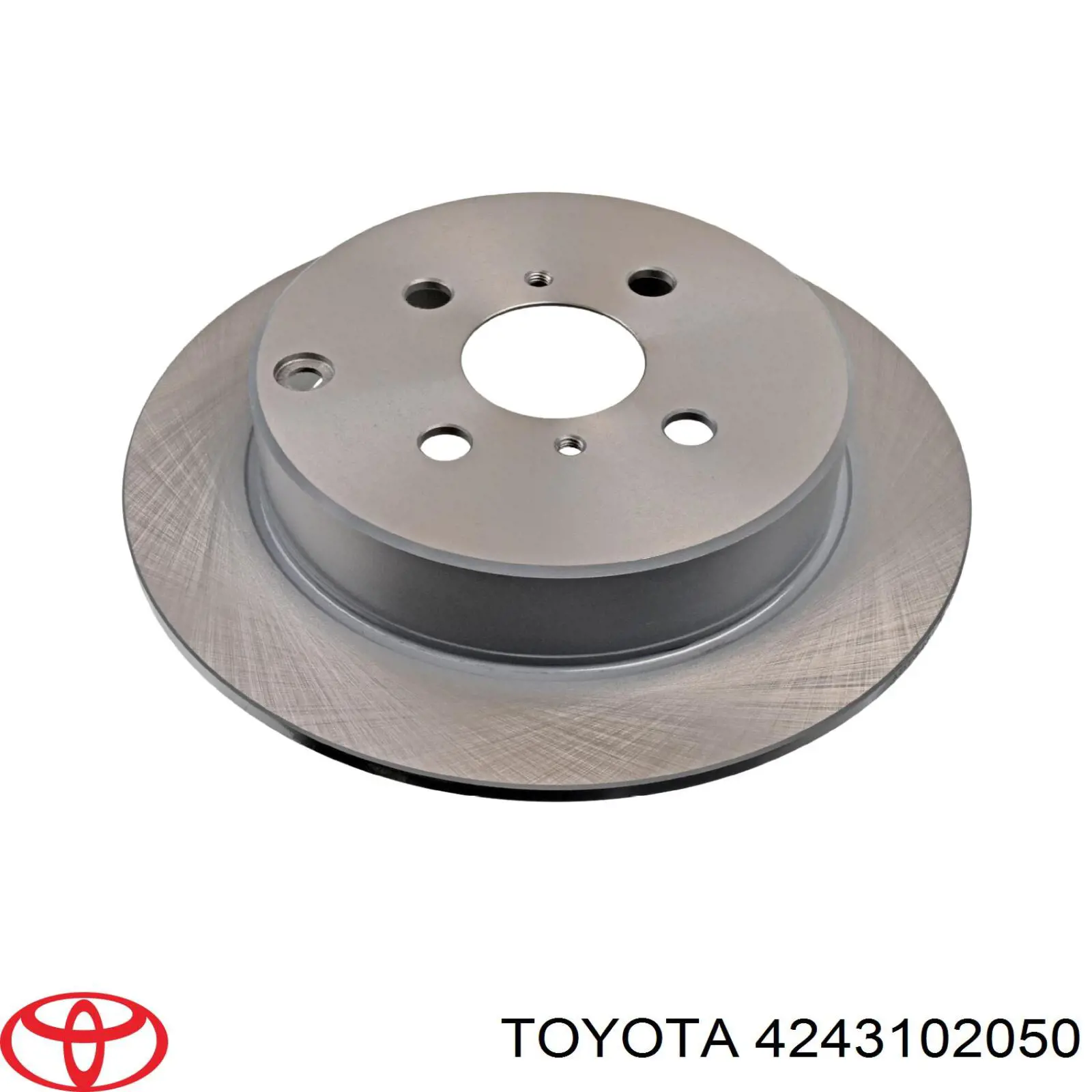 4243102050 Toyota диск тормозной задний