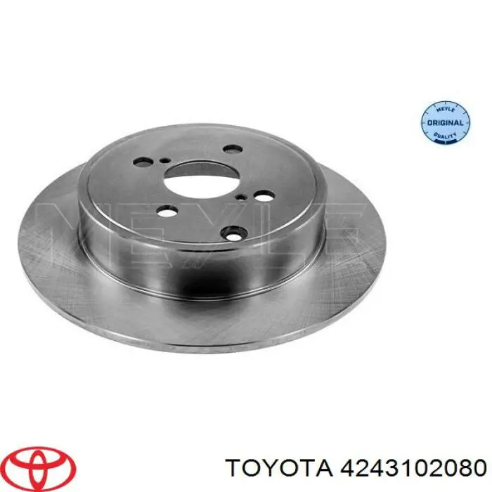 Купить 4243102080 Toyota Диск тормозной задний