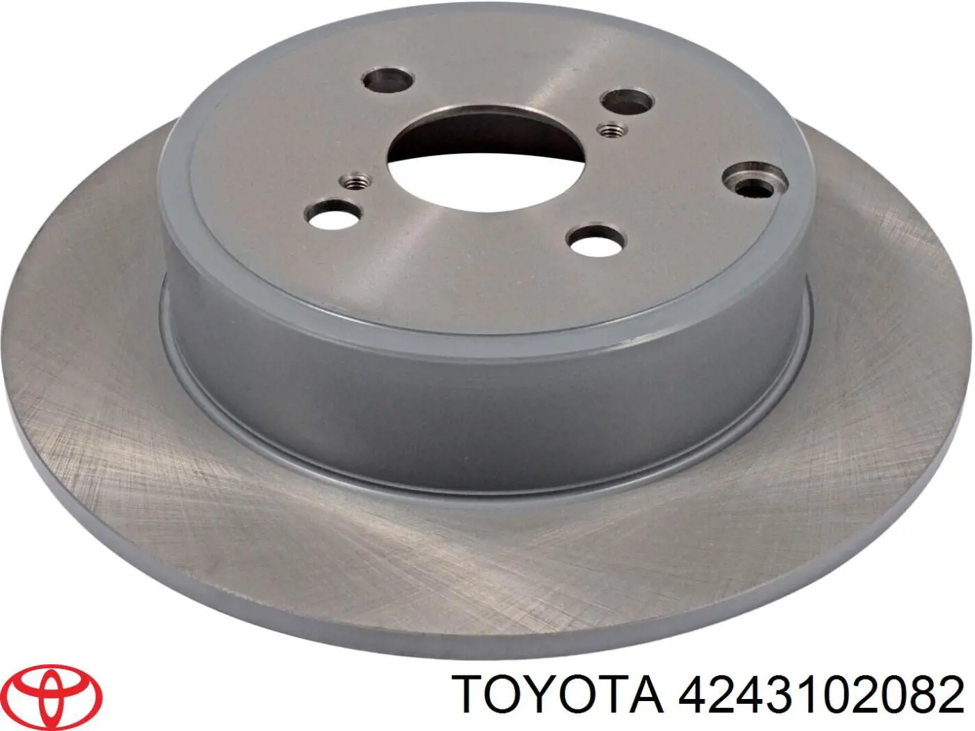 4243102082 Toyota диск тормозной задний