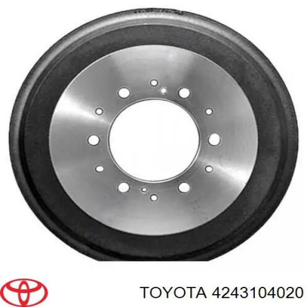4243104020 Toyota барабан тормозной задний