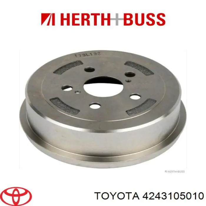Купить 4243105010 Toyota Тормозной барабан