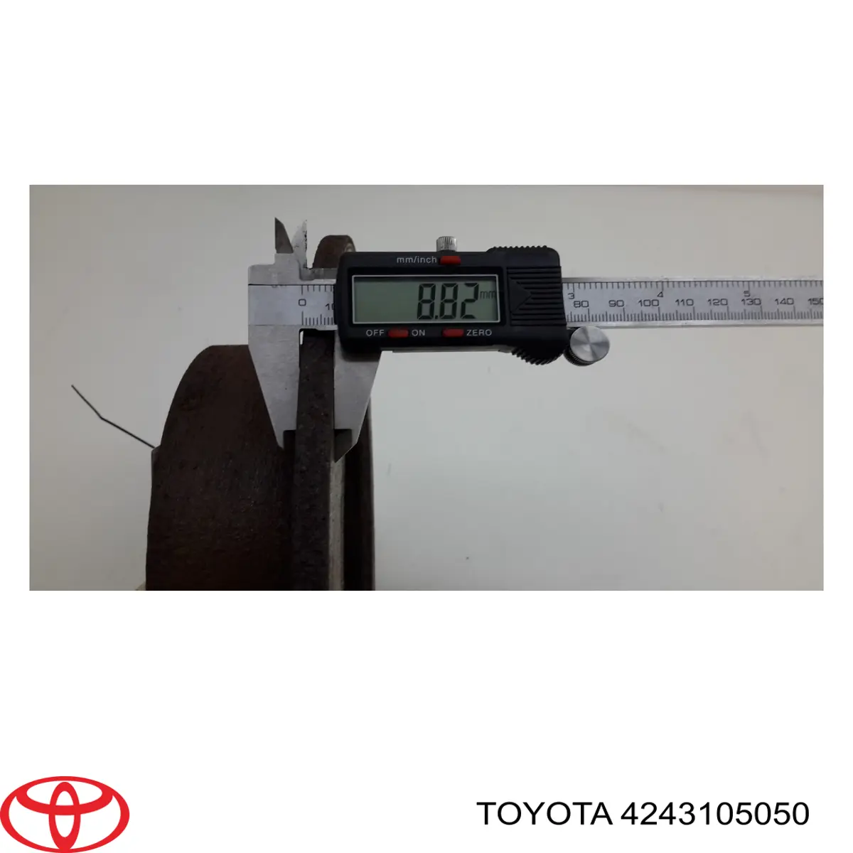4243105050 Toyota диск тормозной задний