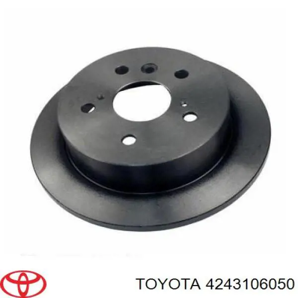 Купить 4243106050 Toyota Диск тормозной задний