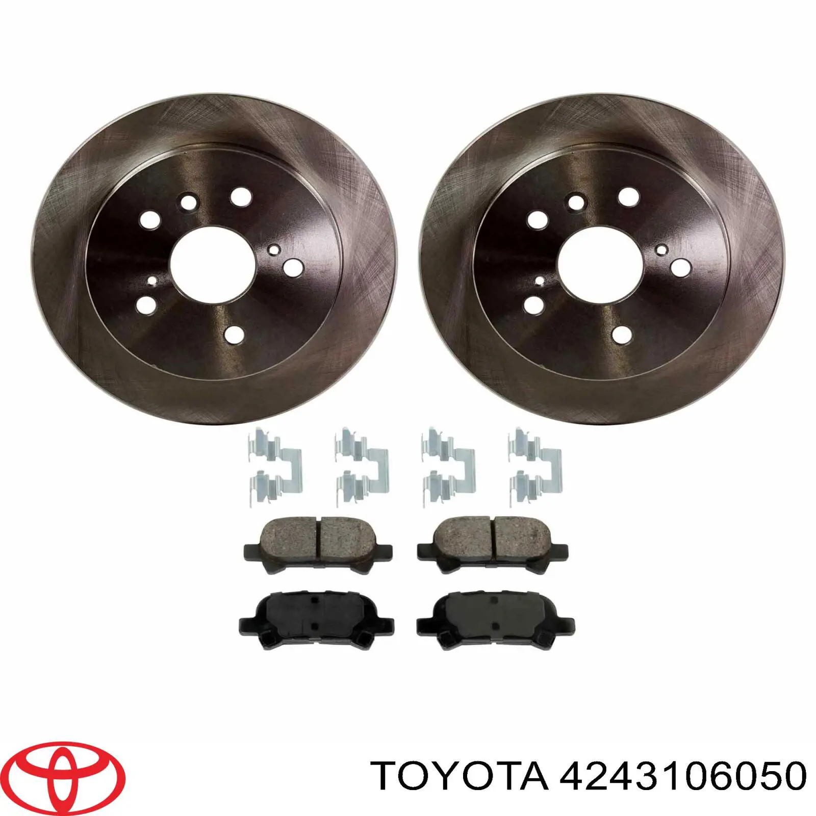 4243106050 Toyota Дисковый тормоз