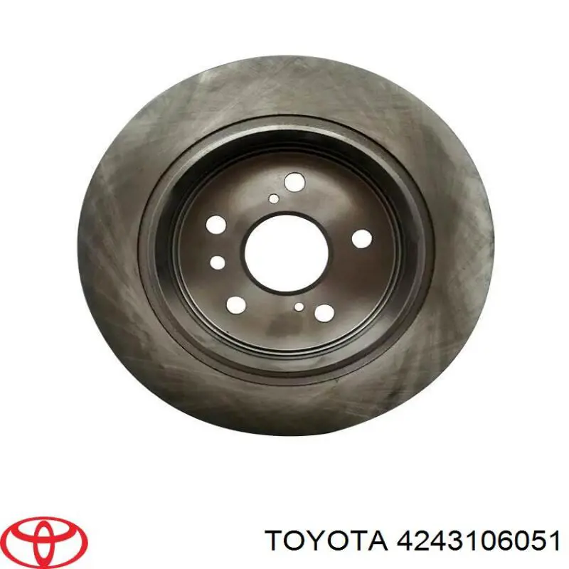 Тормозные диски 4243106051 Toyota