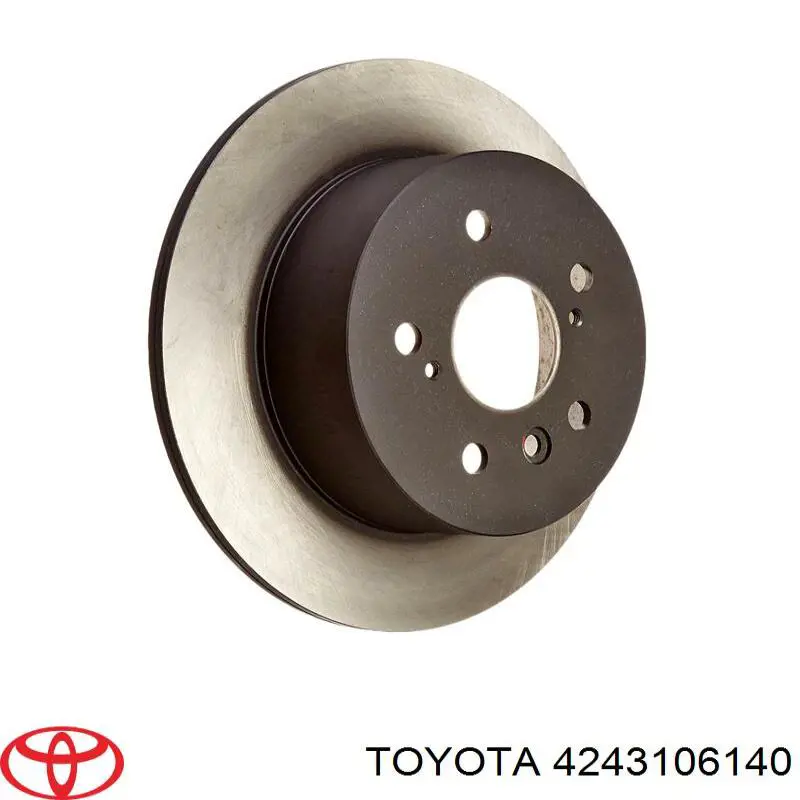 Тормозные диски 4243106140 Toyota