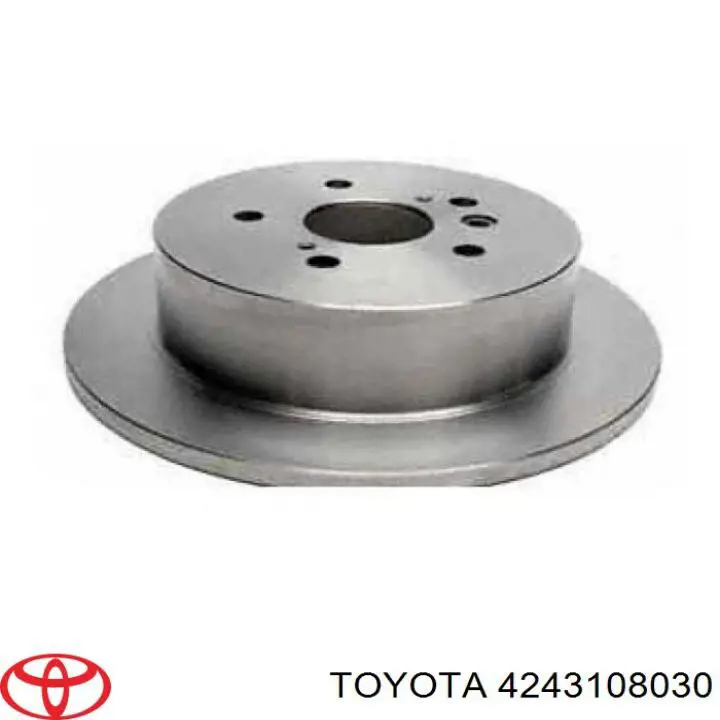 Задние тормозные диски Тойота Сиена (Toyota Sienna)
