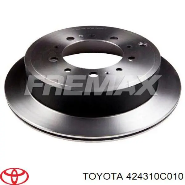 Купить 424310C010 Toyota Диск тормозной задний
