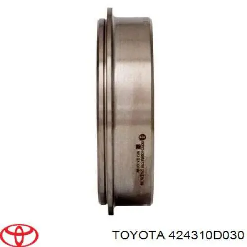 424310D030 Toyota барабан тормозной задний