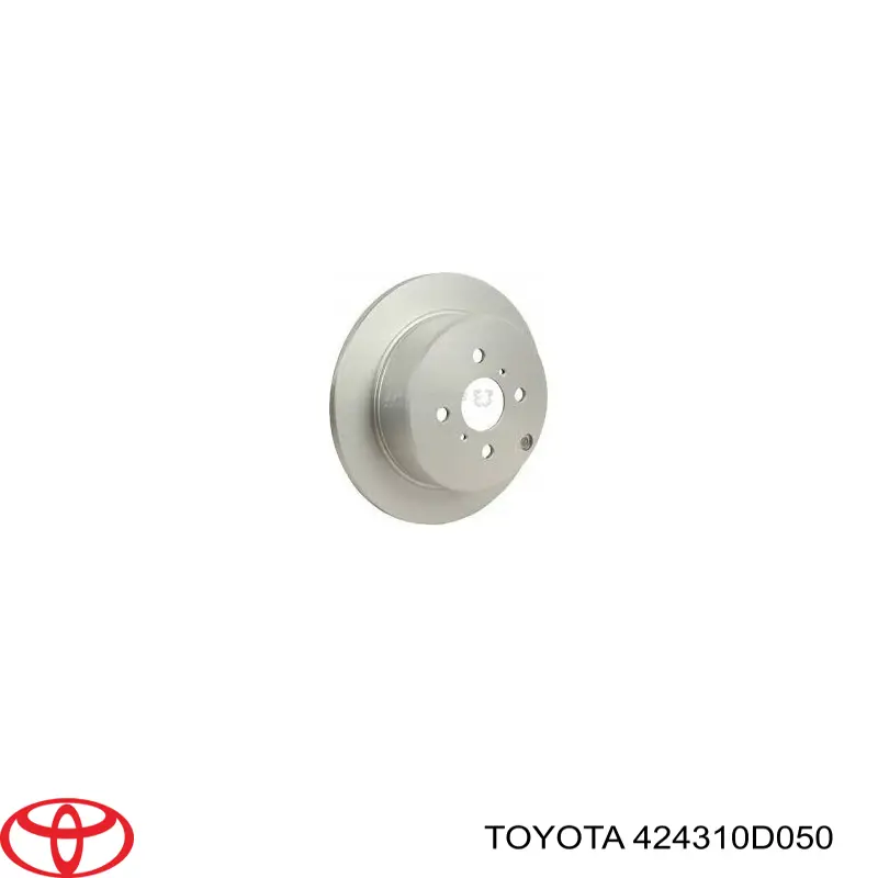 424310D050 Toyota диск тормозной задний
