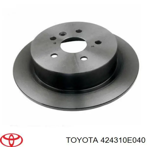 Тормозные диски 424310E040 Toyota