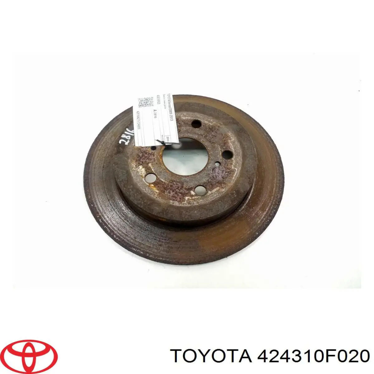 Задний тормозной диск Toyota 424310F020 цена, от 44.63 USD