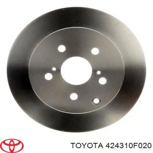 Купить 424310F020 Toyota Диск тормозной задний