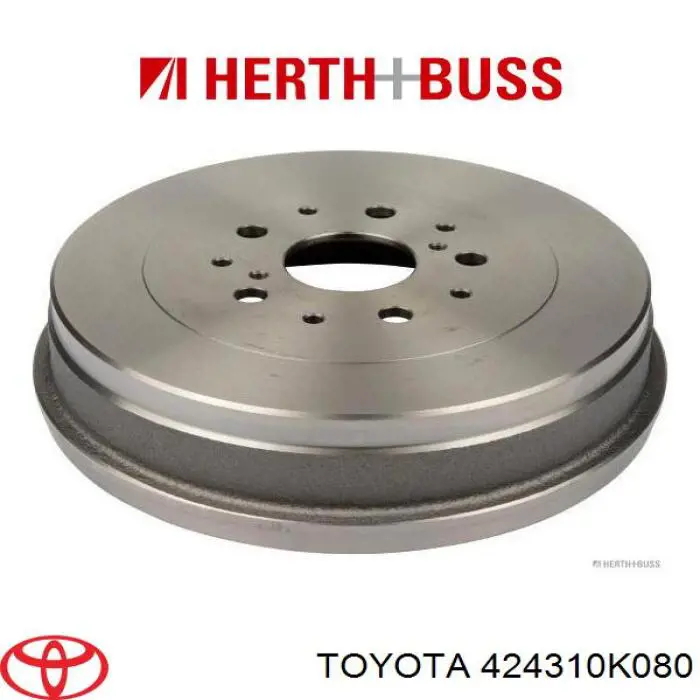 Барабан тормозной задний Toyota 424310K080 цена, от 45.47 USD
