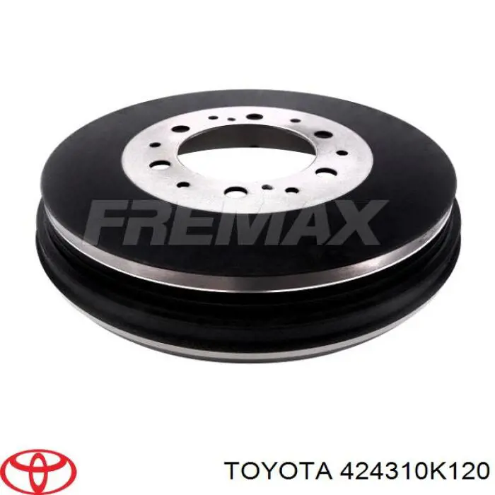 Барабан тормозной задний Toyota 424310K120 цена, от 38.52 USD