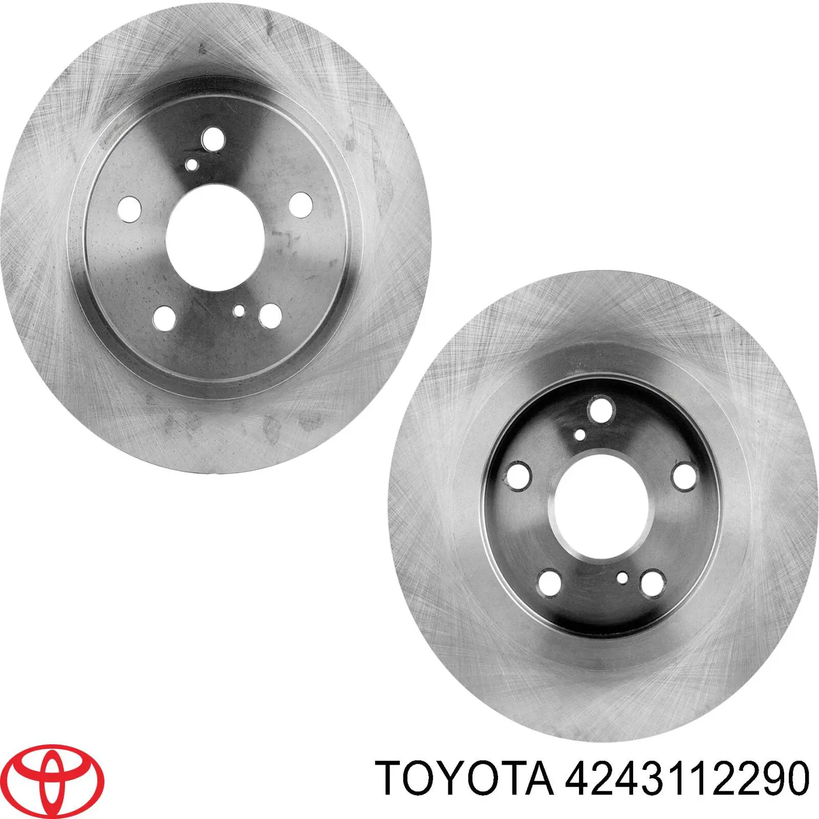 4243112290 Toyota Дисковый тормоз