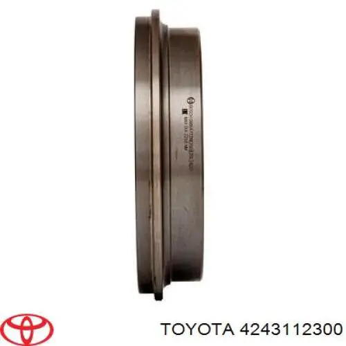 Барабан тормозной задний Toyota 4243112300 цена, от 42.27 USD