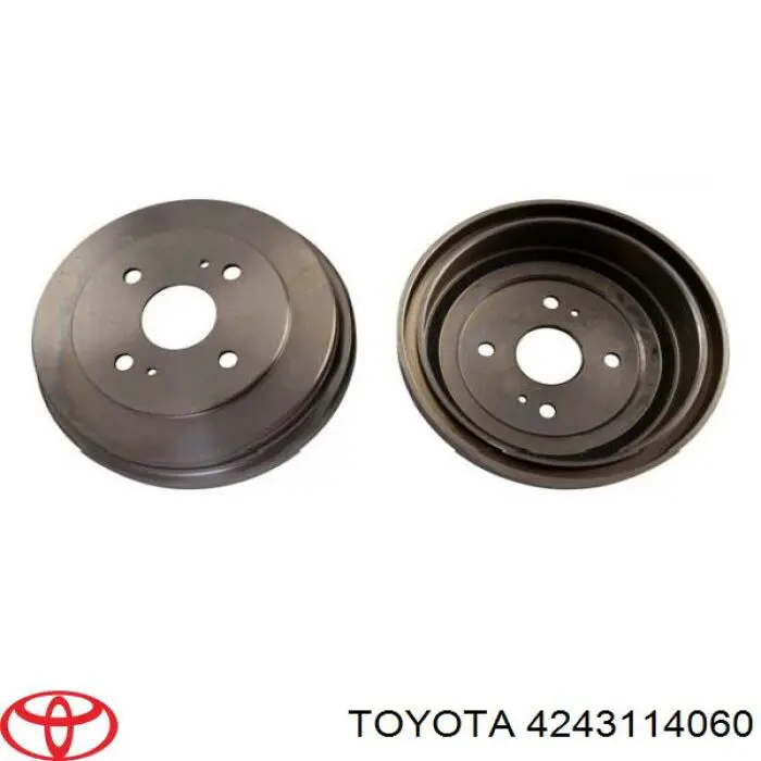 Тормозной барабан 4243114060 Toyota