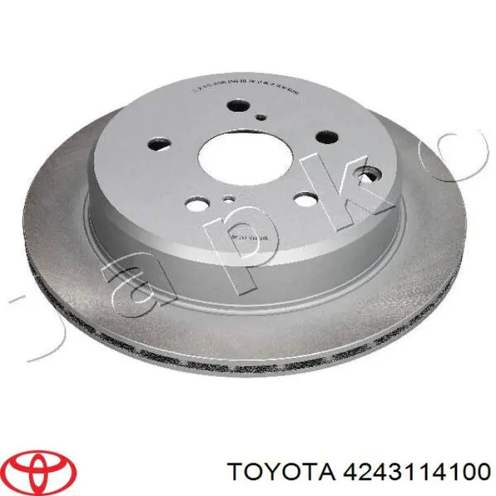 Тормозные диски 4243114100 Toyota