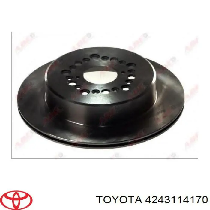 4243114170 Toyota тормозные диски
