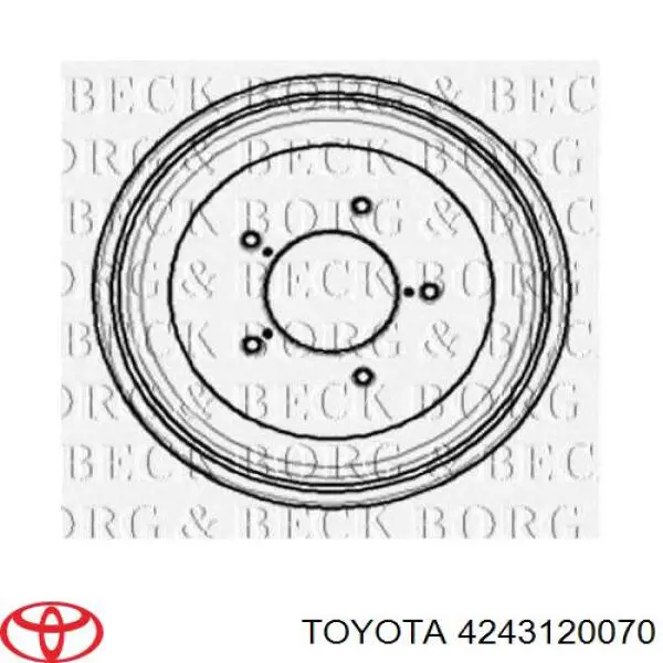 Барабан тормозной задний General Motors 94840385 цена, от 19.69 USD