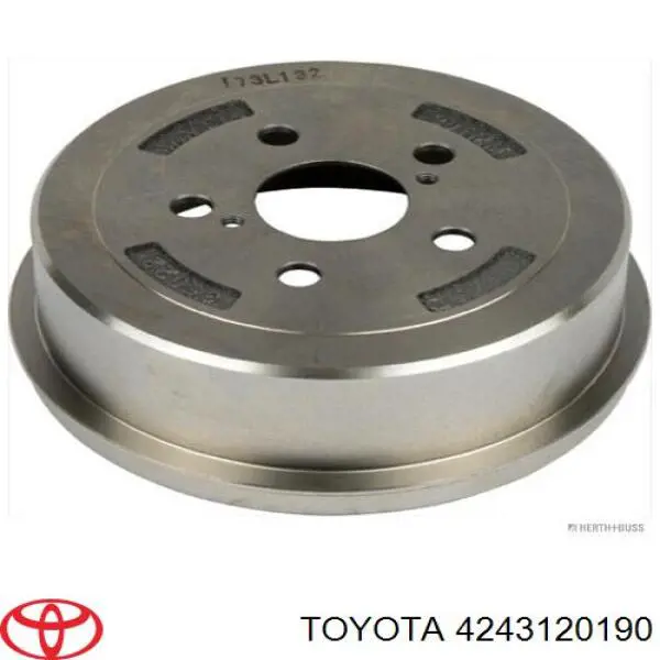 4243120190 Toyota барабан тормозной задний