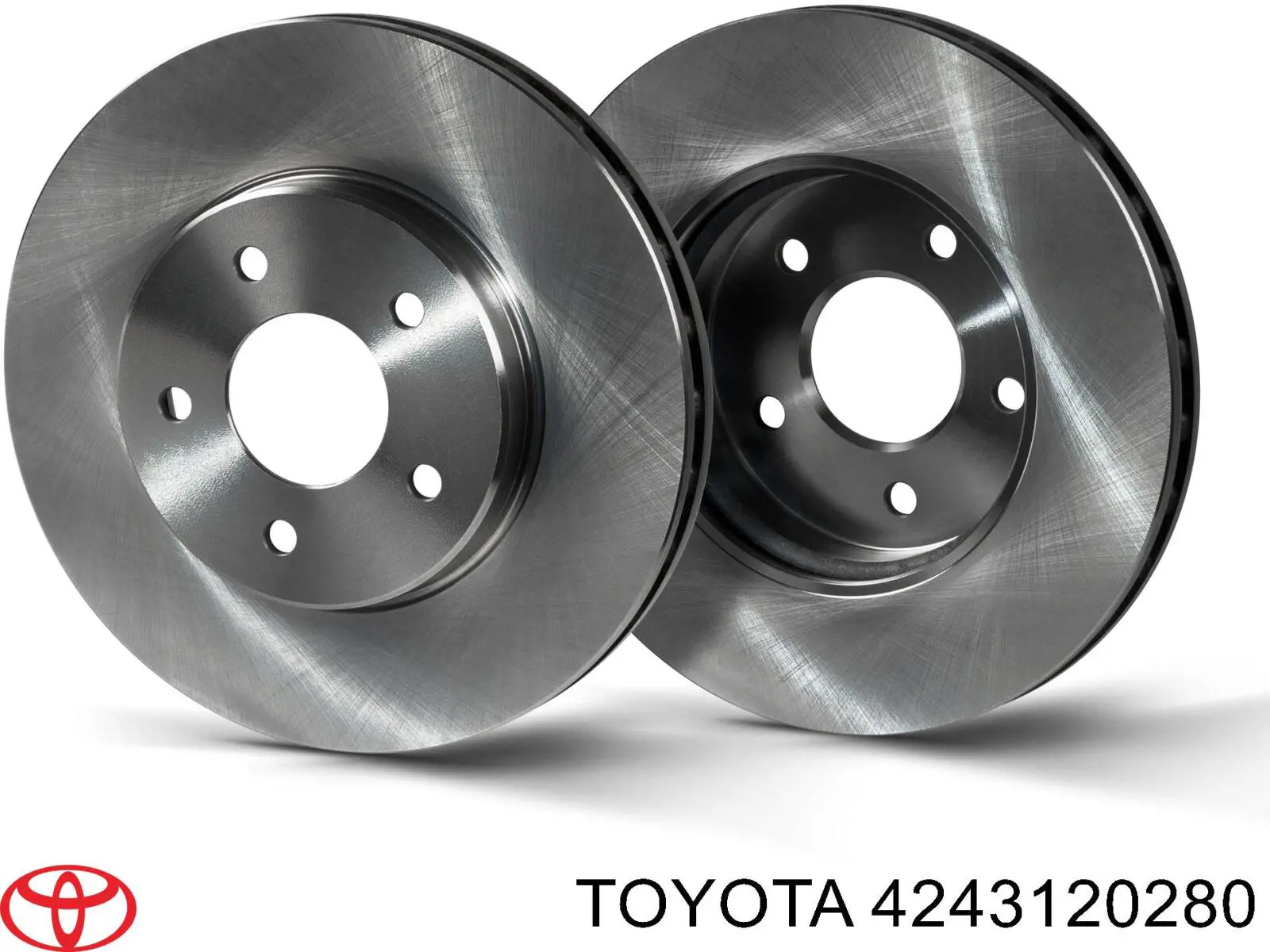 Тормозные диски 4243120280 Toyota