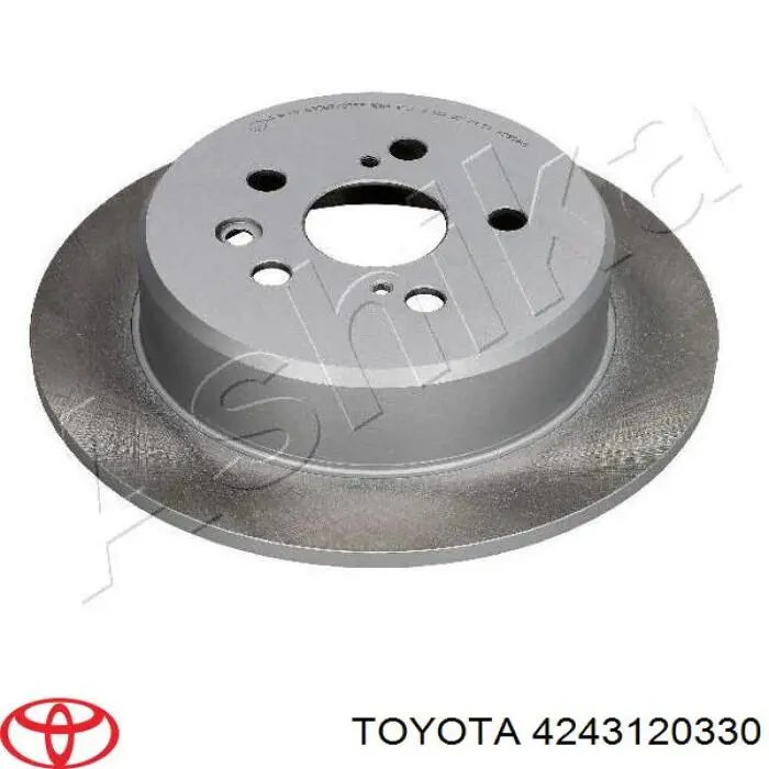 Тормозные диски 4243120330 Toyota