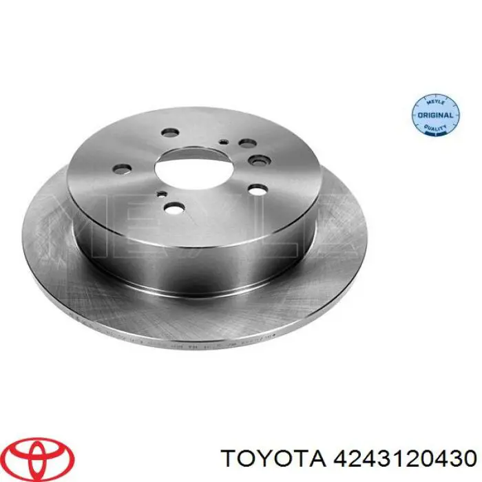 Тормозные диски 4243120430 Toyota