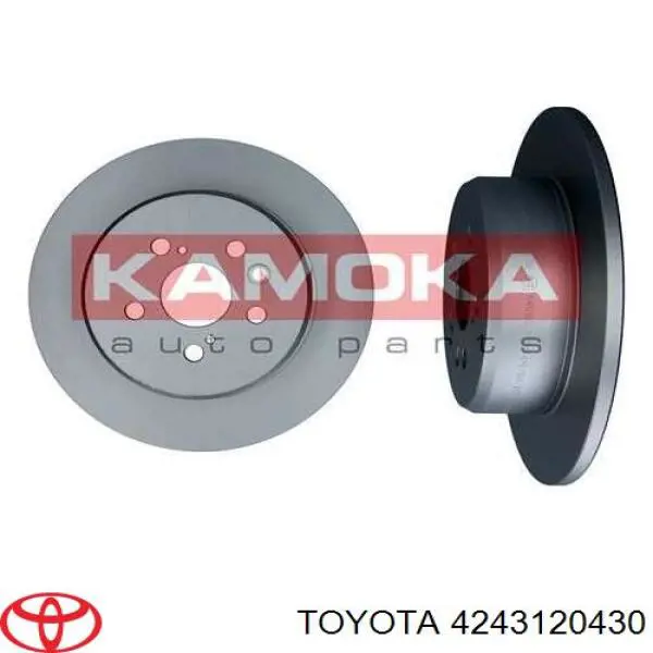 4243120430 Toyota Дисковый тормоз
