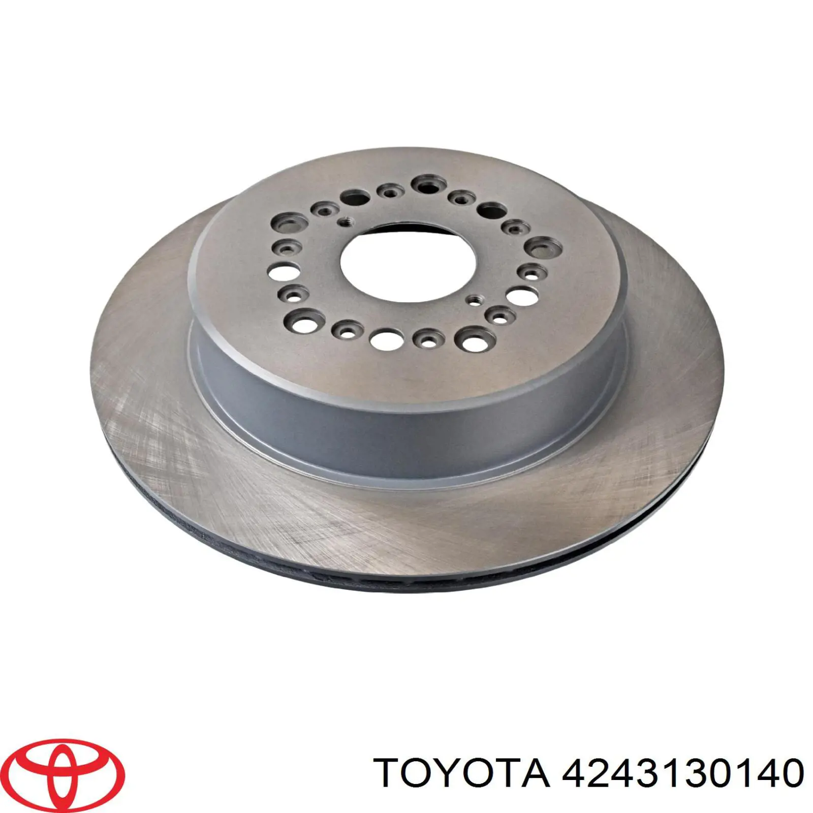 4243130140 Toyota диск тормозной задний