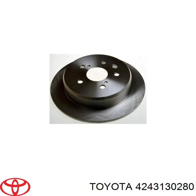 Купить 4243130280 Toyota Диск тормозной задний