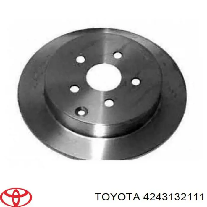 Disco de freno trasero 4243132111 Toyota