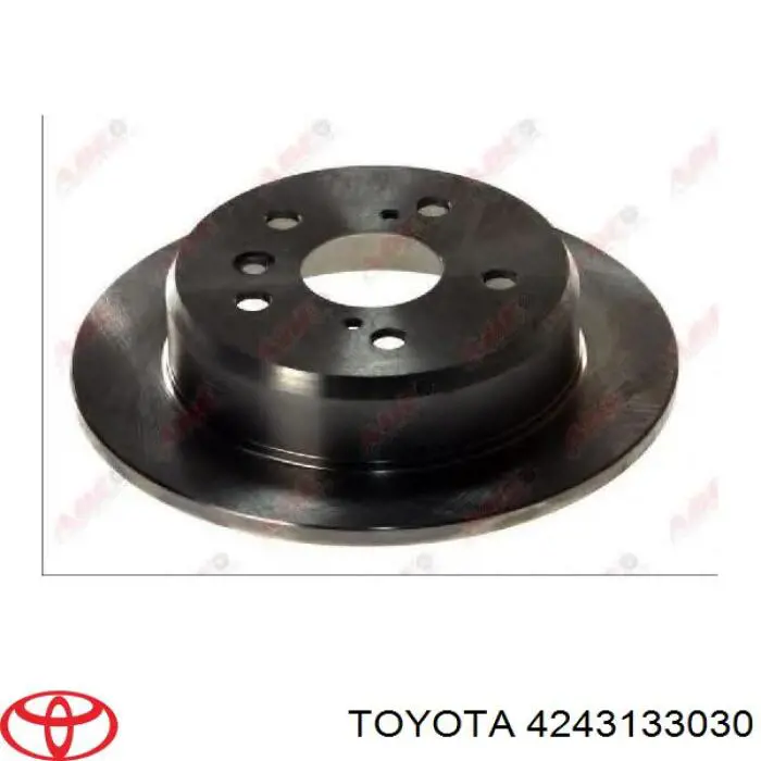 Тормозные диски 4243133030 Toyota