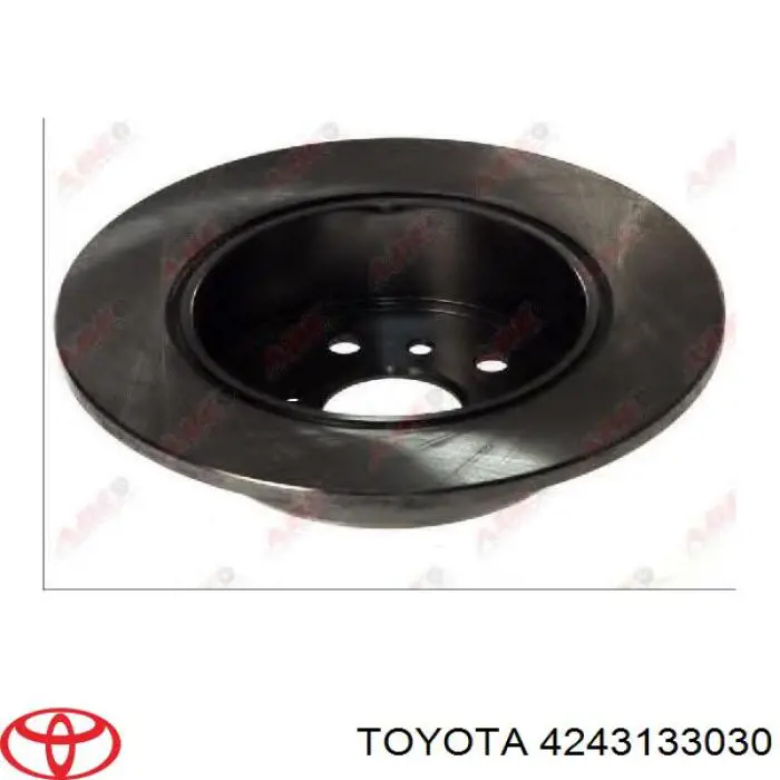 Купить 4243133030 Toyota Диск тормозной задний